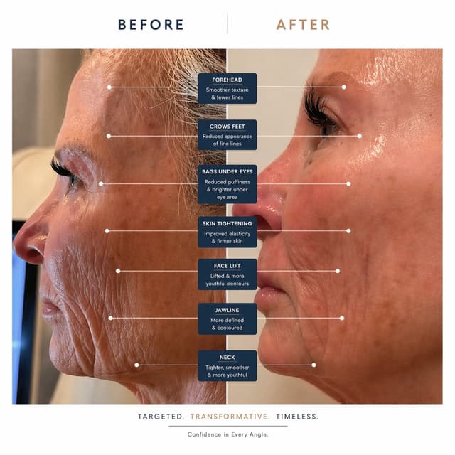 T shape 2 Face Contouring package at Pippins Wellness Center in Longview, TX